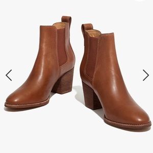 Madewell Regan Boots in English Saddle
